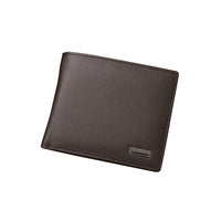 Mens Leather Wallet Cowhide Coin Purse Wallet Multiple Card Slots New AU