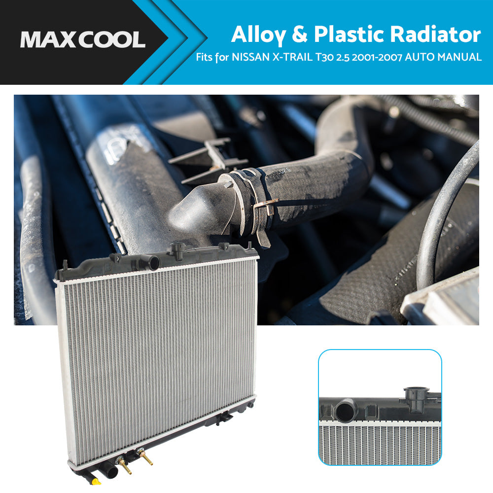{{ STANDARD RADIATOR RAD FOR NISSAN X-TRAIL T30 2. 5 2001-2007 AUTO MANUAL }} - Buy Car Parts Online at {{ Kaka Auto Parts }}.