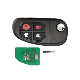 compare product Key Fob Remote Suitable For Jaguar XJR X-Type S-Type 2002-2008 Transponder