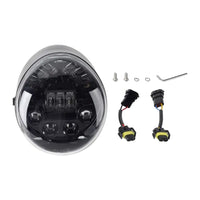 LED Headlight Hi/Lo Lamp Suitable For Harley Davidson VROD, V-Rod, VRSC & VRSCA