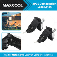 {{ 2PCS Compression Lock Latch Rounded End Tool Box For Caravan Camper Trailer }} - Buy Car Parts Online at {{ Kaka Auto Parts }}.
