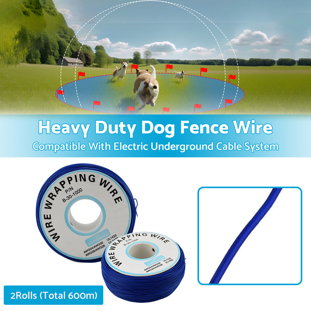 {{ 600m Dog Fence Wire Heavy Duty Copper Electric Underground Cable System }} - Buy Car Parts Online at {{ Kaka Auto Parts }}.