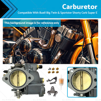 compare product Carburetor Carb Suitable For Buell Big Twin  and  Sportster Shorty Carb Super E