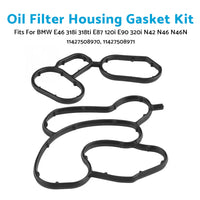 Oil Filter Housing Gasket Kit Suitable For BMW E46 318i 318ti E87 120i E90 320i N42 N46 N46N