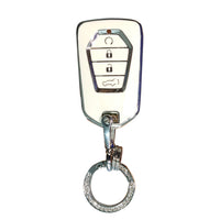 TPU 4-Button Car Remote Key Fob Cover Suitable For Isuzu D-MAX / MU-X MUX White