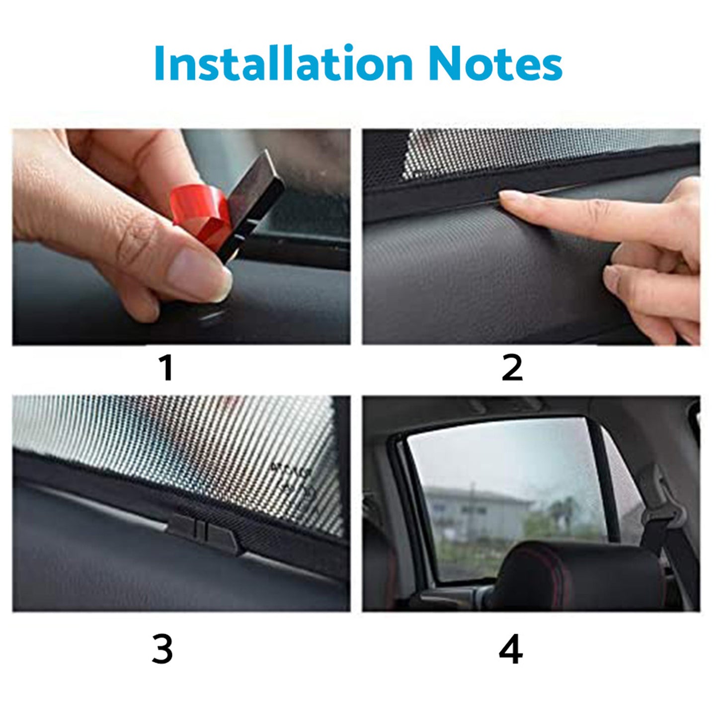 {{ Car Window Sun Shade Magnetic Sun Blind Mesh Suitable for BMW X5 F95 G05 2018-On }} - Buy Car Parts Online at {{ Kaka Auto Parts }}.