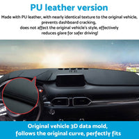 Non-Slip Microfiber Leather Dashboard Cover Suitable For Isuzu MU-X MUX 2022 On