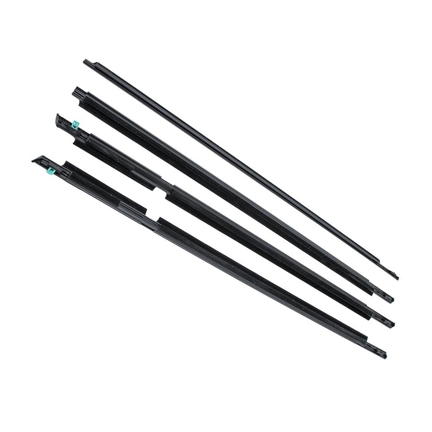 Weatherstrips Window Trim Seal Black Suitable For Toyota LandCruiser 100 / 105 / 120