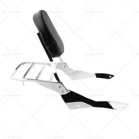 {{ Chrome Backrest Sissy Bar Luggage Rack Suitable for Yamaha Vstar 400 650 98-18 }} - Buy Car Parts Online at {{ Kaka Auto Parts }}.