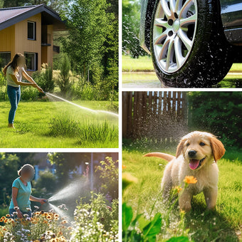 compare product High Pressure Hose Nozzle Lengthen Adjustable for Watering Garden Washing Car