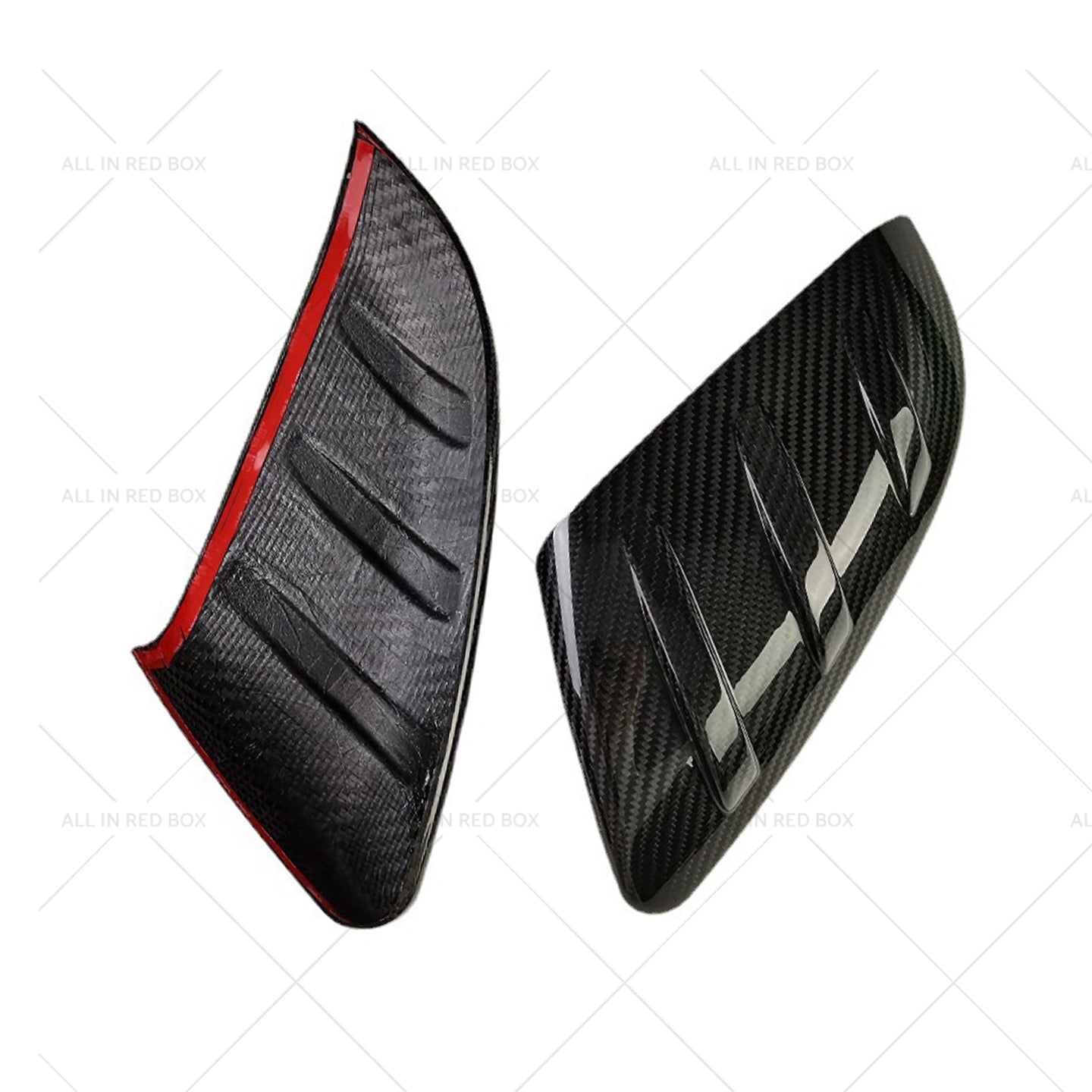 {{ 2x Carbon Fiber Side Mirror Cover Caps Suitable for 16-21 Honda Civic }} - Buy Car Parts Online at {{ Kaka Auto Parts }}.