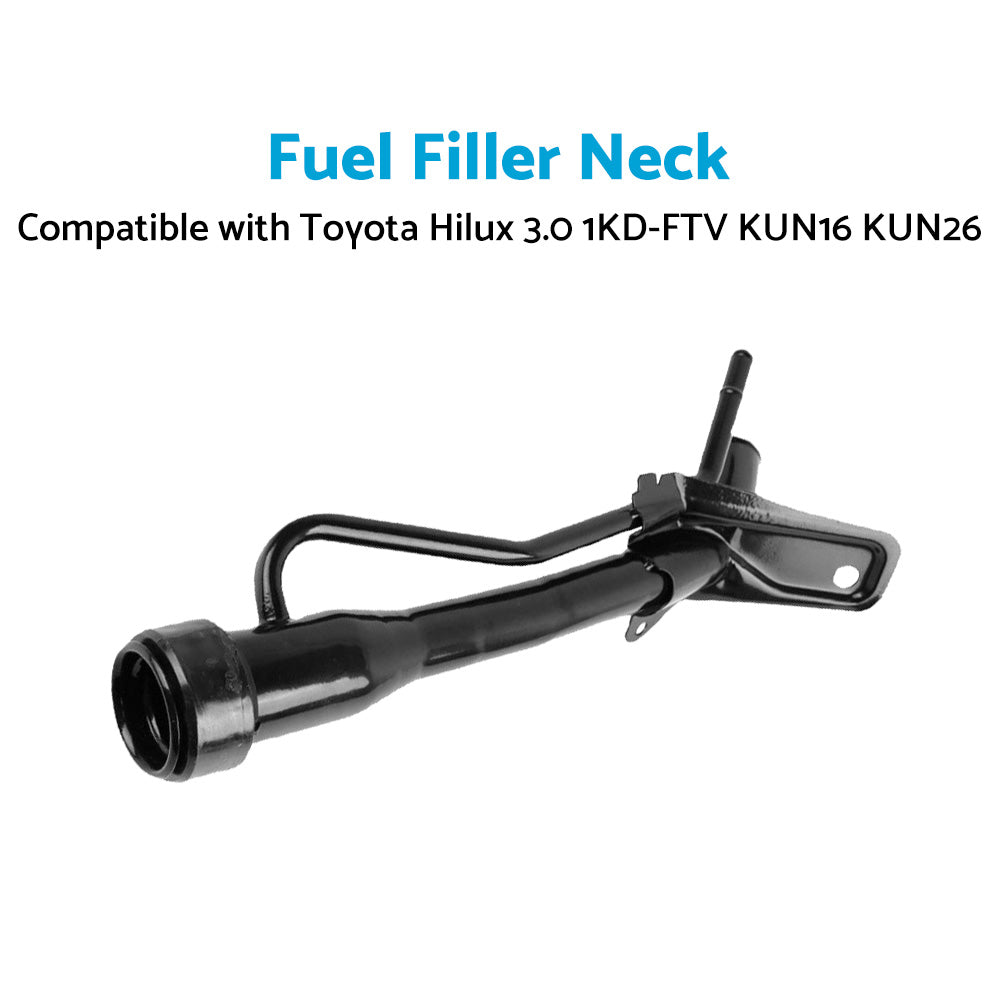{{ Fuel Filler Neck Suitable for Toyota Hilux 3. 0 1KD-FTV KUN16 KUN26 2005-2015 }} - Buy Car Parts Online at {{ Kaka Auto Parts }}.