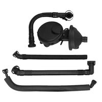 5x Crankcase Vent Valve & Breather Hose Kit Suitable For BMW M52 / M54 E46 / X3 / X5