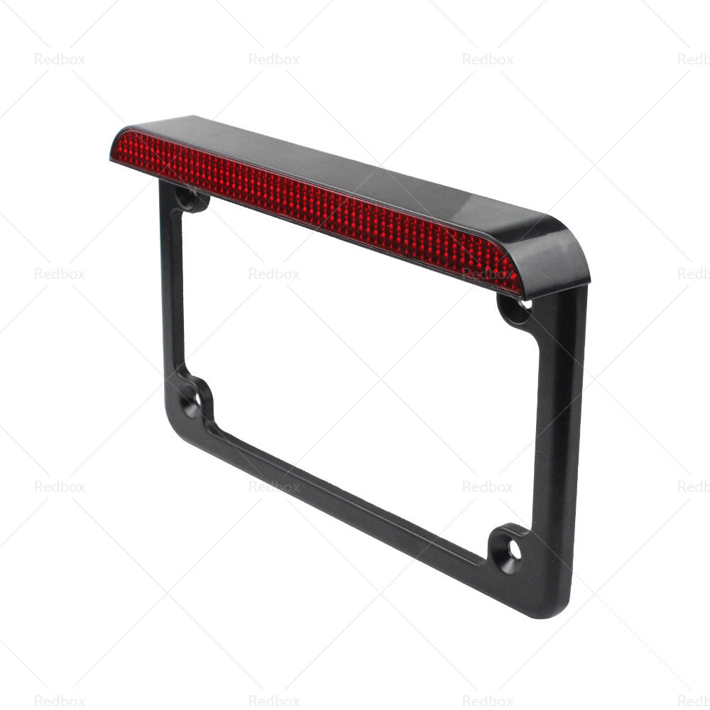 {{ Motorcycle License Plate Frame Bracket w  LED Brake Light  Suitable For Harley }} - Buy Car Parts Online at {{ Kaka Auto Parts }}.