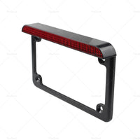 {{ Motorcycle License Plate Frame Bracket w  LED Brake Light  Suitable For Harley }} - Buy Car Parts Online at {{ Kaka Auto Parts }}.