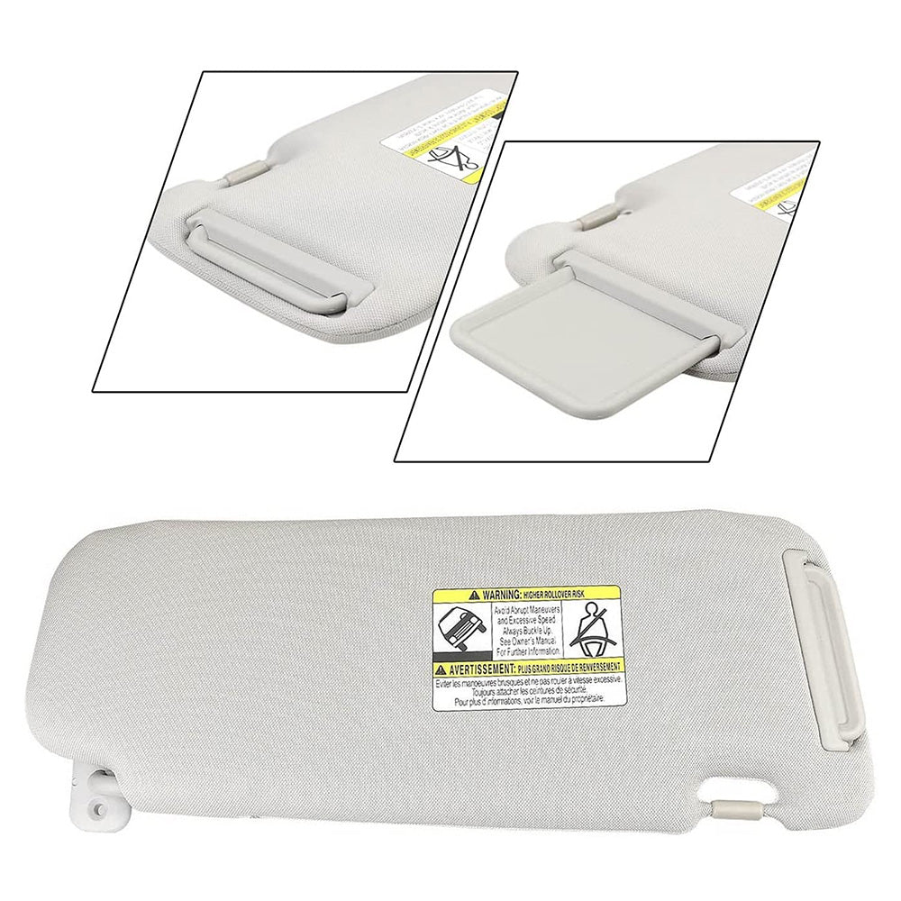 {{ Left Sun Visor w or  Mirror Passenger Side TDY1-69-320 For Mazda CX-9 2010-2015 }} - Buy Car Parts Online at {{ Kaka Auto Parts }}.