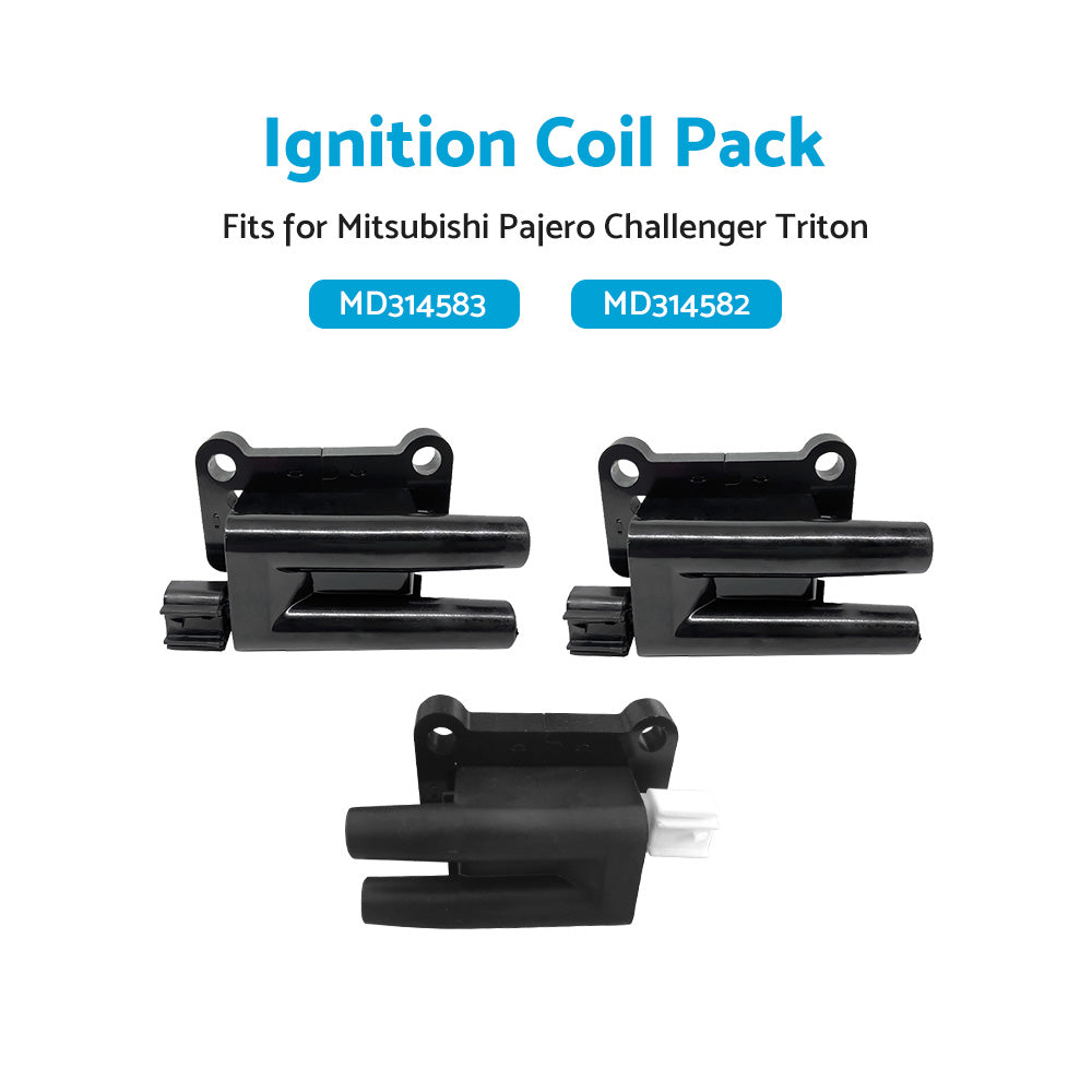 {{ 3x Ignition Coil Pack for Mitsubishi Pajero NL NM NP Challenger Triton MK ML }} - Buy Car Parts Online at {{ Kaka Auto Parts }}.