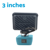 3in LED Work Light Suitable For Makita 18V Li-Ion Battery Workshop Flashlight