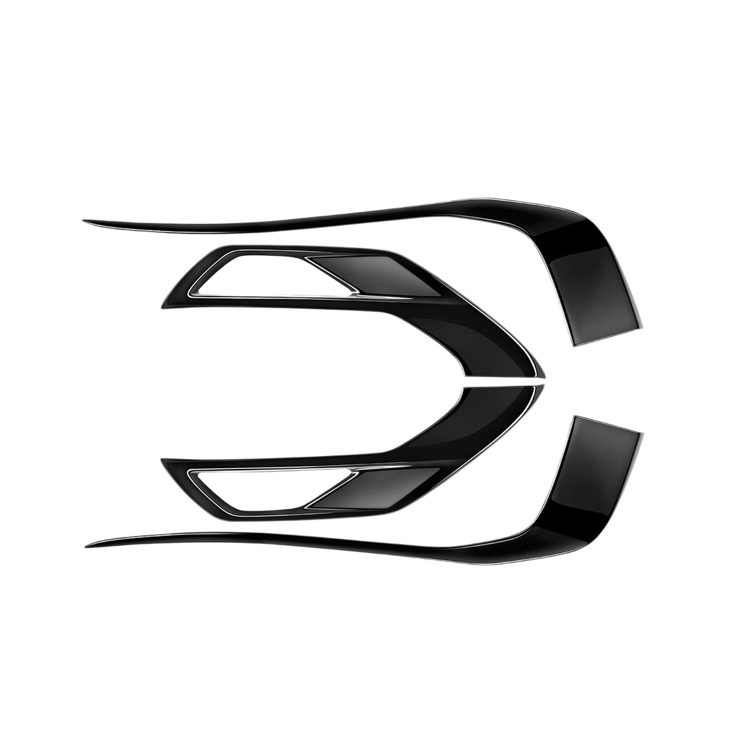 {{ Front Grill Molding Trim Protector Cover Suitable For Mitsubishi Outlander 22-24 }} - Buy Car Parts Online at {{ Kaka Auto Parts }}.