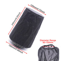 {{ Air Filter Protective Cover Dustproof for High Flow Air Intake Filters Universal }} - Buy Car Parts Online at {{ Kaka Auto Parts }}.