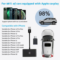 {{ Wireless Adapter of Factory Wired Carplay Suitable for iPhone to Carplay Connect }} - Buy Car Parts Online at {{ Kaka Auto Parts }}.