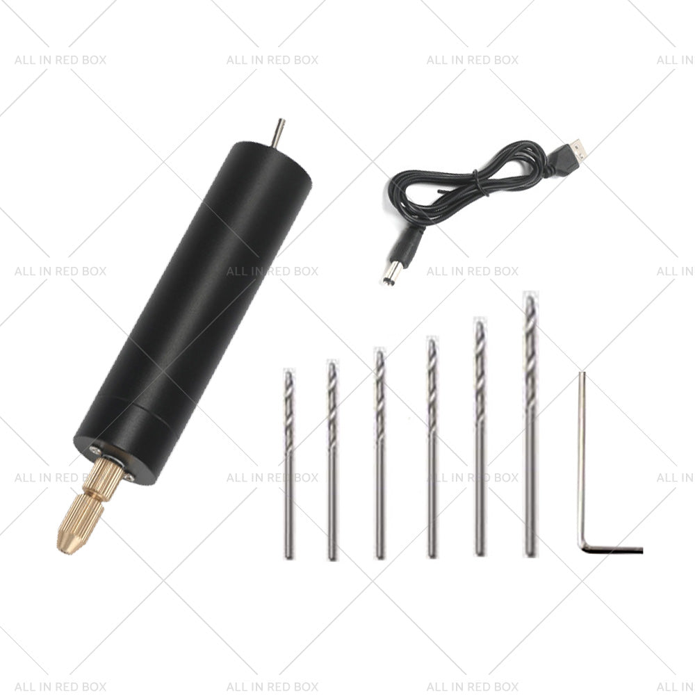 {{ Mini Electric Hand Drill USB Hole Punch DIY Small Jewelry Portable Grinding Tool }} - Buy Car Parts Online at {{ Kaka Auto Parts }}.