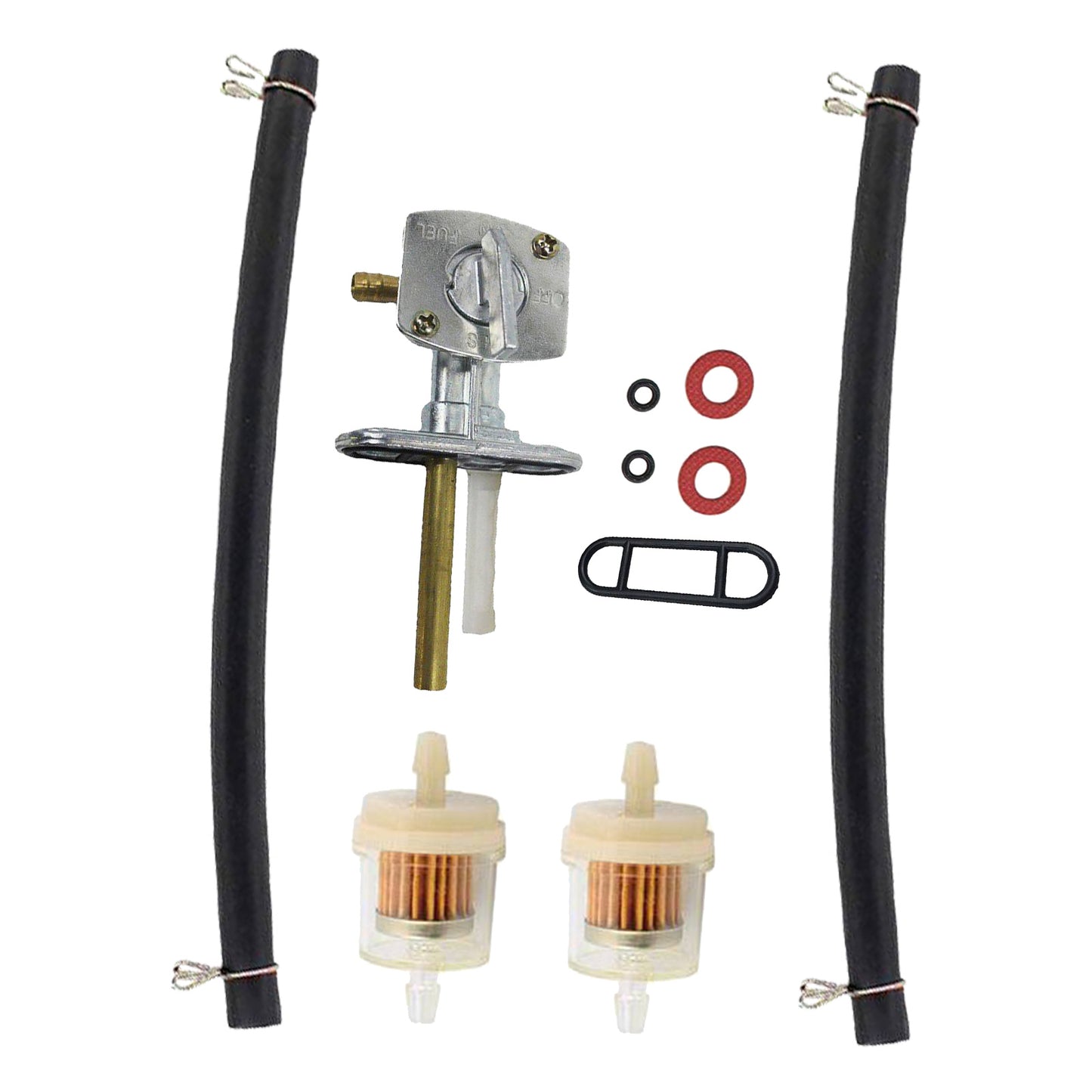 Fuel Valve Switch Petcock 5/16 Inch Suitable For Kawasaki VN1500 / KL650 / Bayou300 and Suzuki DR200