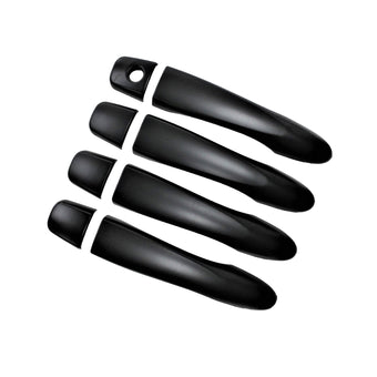 compare product 4x Remote Key Door Handle Covers Suitable for Nissan Navara D40 2005-2015 ST