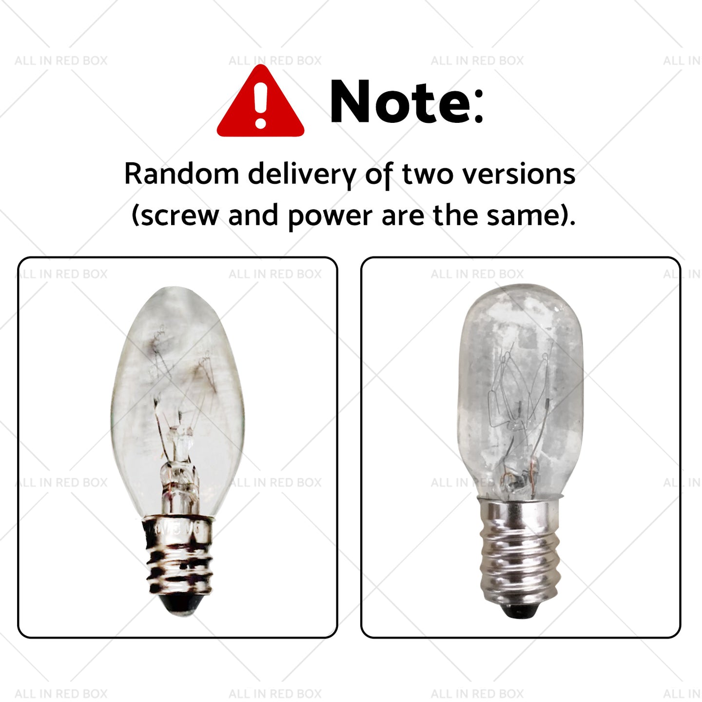 {{ 8 PCS 7W/10W 240V E12/E14 Clear Bulbs Night Light Replacement Warm Yellow Light }} - Buy Car Parts Online at {{ Kaka Auto Parts }}.