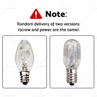 {{ 8 PCS 7W/10W 240V E12/E14 Clear Bulbs Night Light Replacement Warm Yellow Light }} - Buy Car Parts Online at {{ Kaka Auto Parts }}.