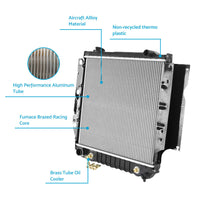 Radiator Suitable For Jeep Wrangler YJ TJ RHD 4.0L 6Cyl 1987¨C2006 Automatic & Manual