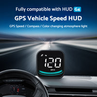 Digital Speedometer Universal GPS HUD Head-Up Display Suitable For Car With MPH & Overspeed Alarm