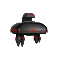 2x Left Sun Visor Clip Holder Hook Bracket Suitable For Audi A3 A4 Q3 Q5 TT