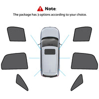 {{ Magnetic Mesh Sun Blind Shades Suitable for Audi Q3 2011-2018 on Front/Rear }} - Buy Car Parts Online at {{ Kaka Auto Parts }}.