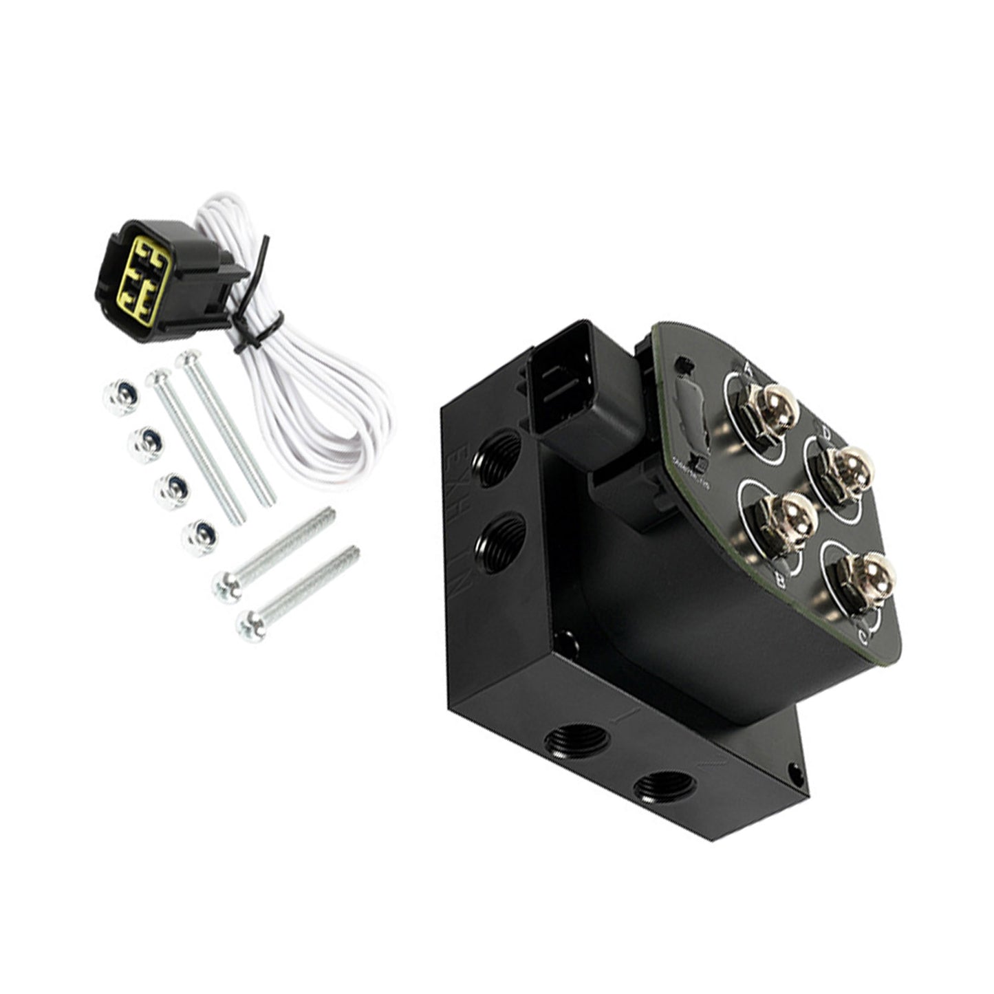 Manifold Valve Block 12V 1/4inNPT Suitable For Air Suspension System Universal Suspension