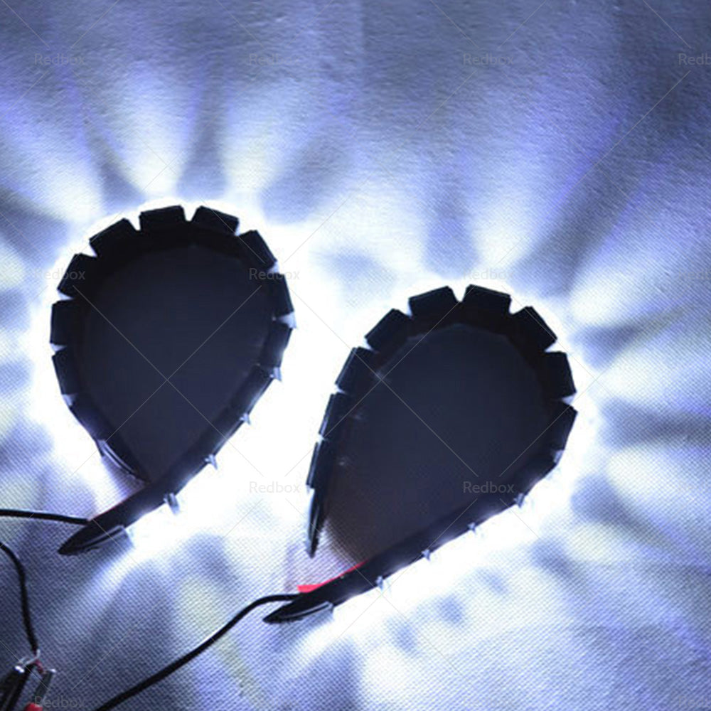 {{ 2PCS 9 LED DRL Fog Driving Daylight Daytime Running Light Car Auto Head Lamp }} - Buy Car Parts Online at {{ Kaka Auto Parts }}.