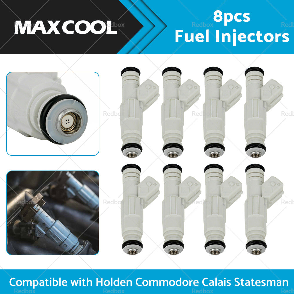 {{ 8x Fuel Injector Suitable For Holden Commodore VS VT VX VY 3. 8L V6 Calais 95-04 }} - Buy Car Parts Online at {{ Kaka Auto Parts }}.