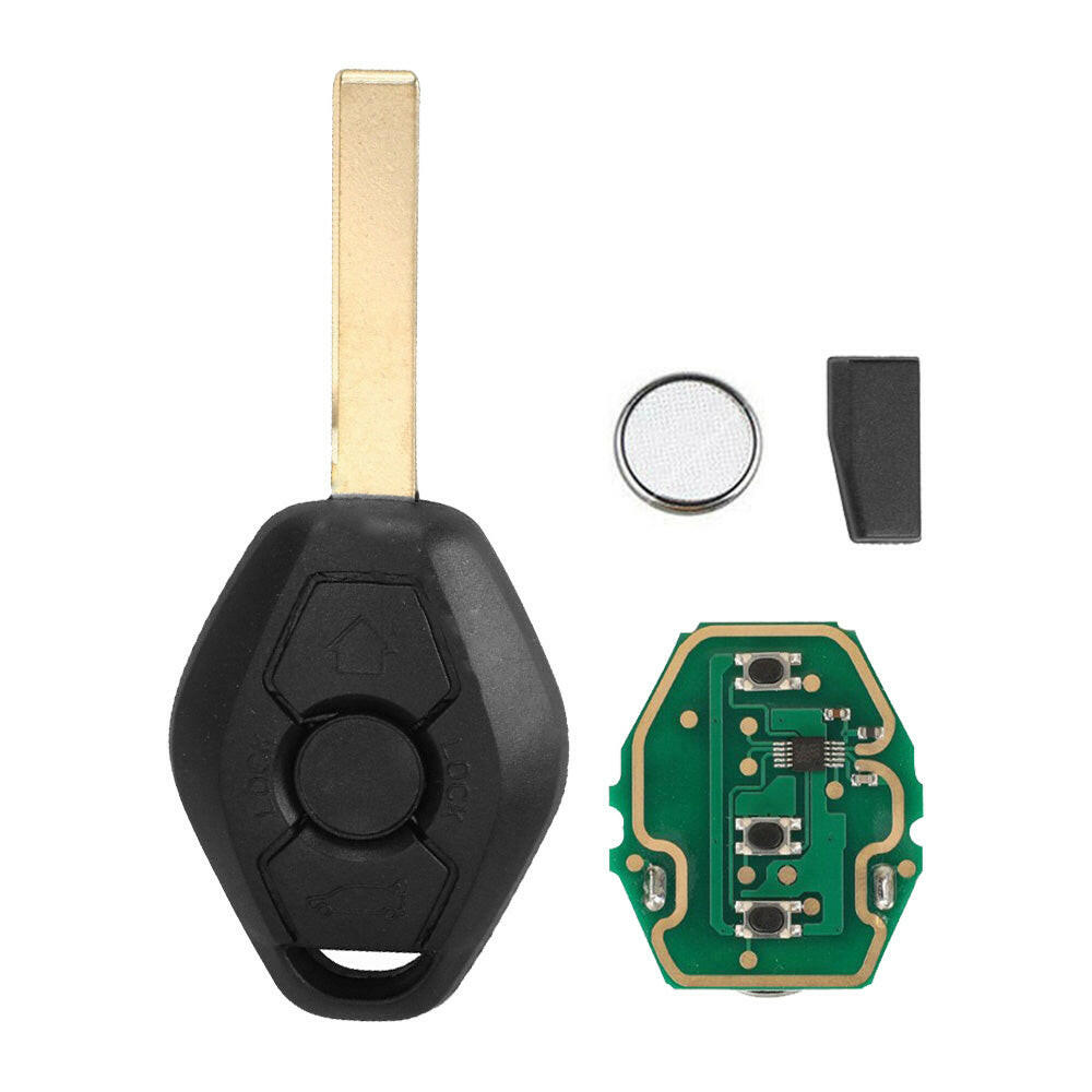 Remote Key Fob 315MHz ID44 Suitable For BMW EWS 3 5 7 Series E38 E39 E46 M3 M5 M6 HU92