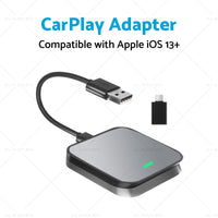 {{ Gray Bluetooth USB Wireless Receiver Suitable for Apple CarPlay Adapter }} - Buy Car Parts Online at {{ Kaka Auto Parts }}.
