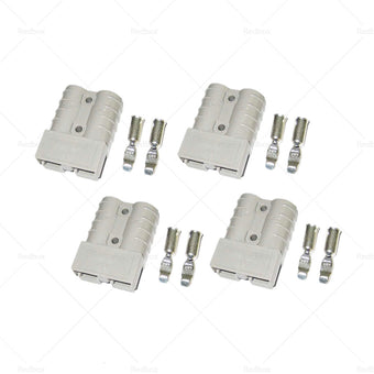 compare product 4 Sets 50A Anderson Plug Terminals Suitable For 4WD, Caravan, Camping & Solar Car Applications