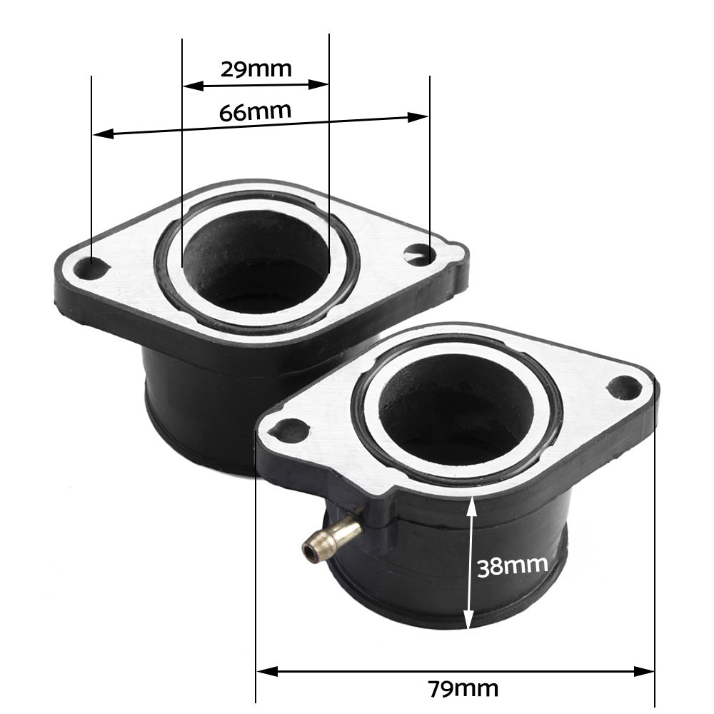 Carburetor Intake Manifold Boots Suitable For Yamaha XT600, XT600E, XT600Z, TT600, XT500
