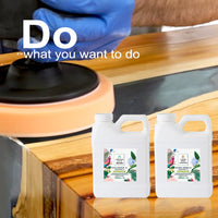 {{ 10Ltr Epoxy Resin 1:1 AB Kit Art DIY UV Crafts Glass & Water Clear Epoxy Coating }} - Buy Car Parts Online at {{ Kaka Auto Parts }}.