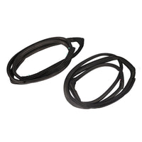 2x Front Door Weatherstrip Gasket Seals Suitable For Jeep Wrangler JK 2007-2018