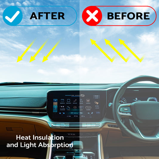 Black Dashboard Sun Cover Dash Mat Suitable For Haval H6 LUX 2016-2020