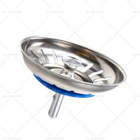 {{ 2PCS Kitchen Sink Strainer Plug Waste Drain Stopper Filter Stainless Steel }} - Buy Car Parts Online at {{ Kaka Auto Parts }}.