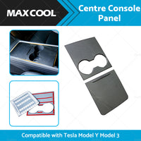 {{ Carbon Fiber Style Center Control Panel Wrap Suitable for Tesla Model Y Model 3 }} - Buy Car Parts Online at {{ Kaka Auto Parts }}.