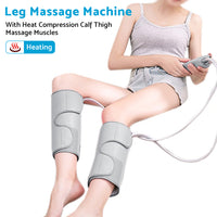 Leg and Foot Massager with Heat Compression Calf Thigh Muscle Relax Wraps