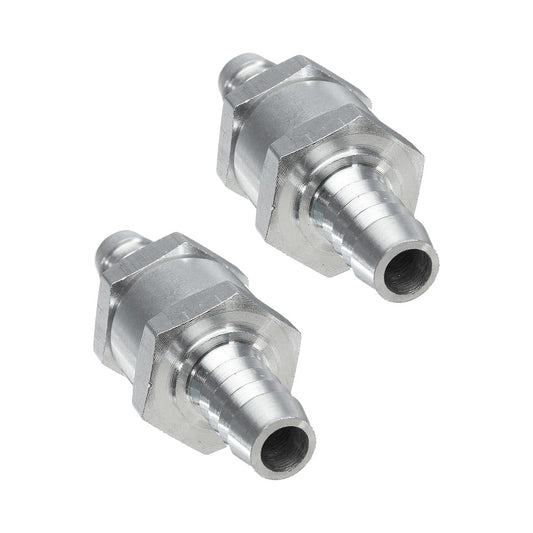 2x 3/8inch (10mm) Inline Check Valve Fuel Petrol Diesel Gas Liquid One Way Non-Return