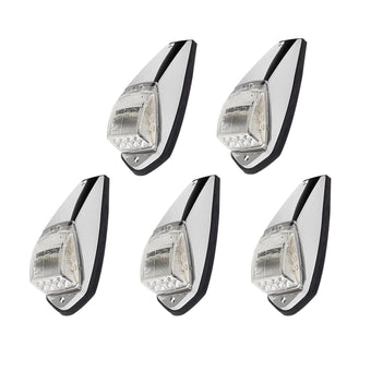 compare product 5pcs 12V LED Cab Marker Top Roof Light Suitable For Trucks Peterbilt Kenworth