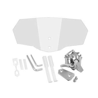 compare product Motorcycle Windshield Extension Clip-On Windscreen Wind Deflector Spoiler